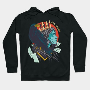 Evil Queen With Raven Hoodie